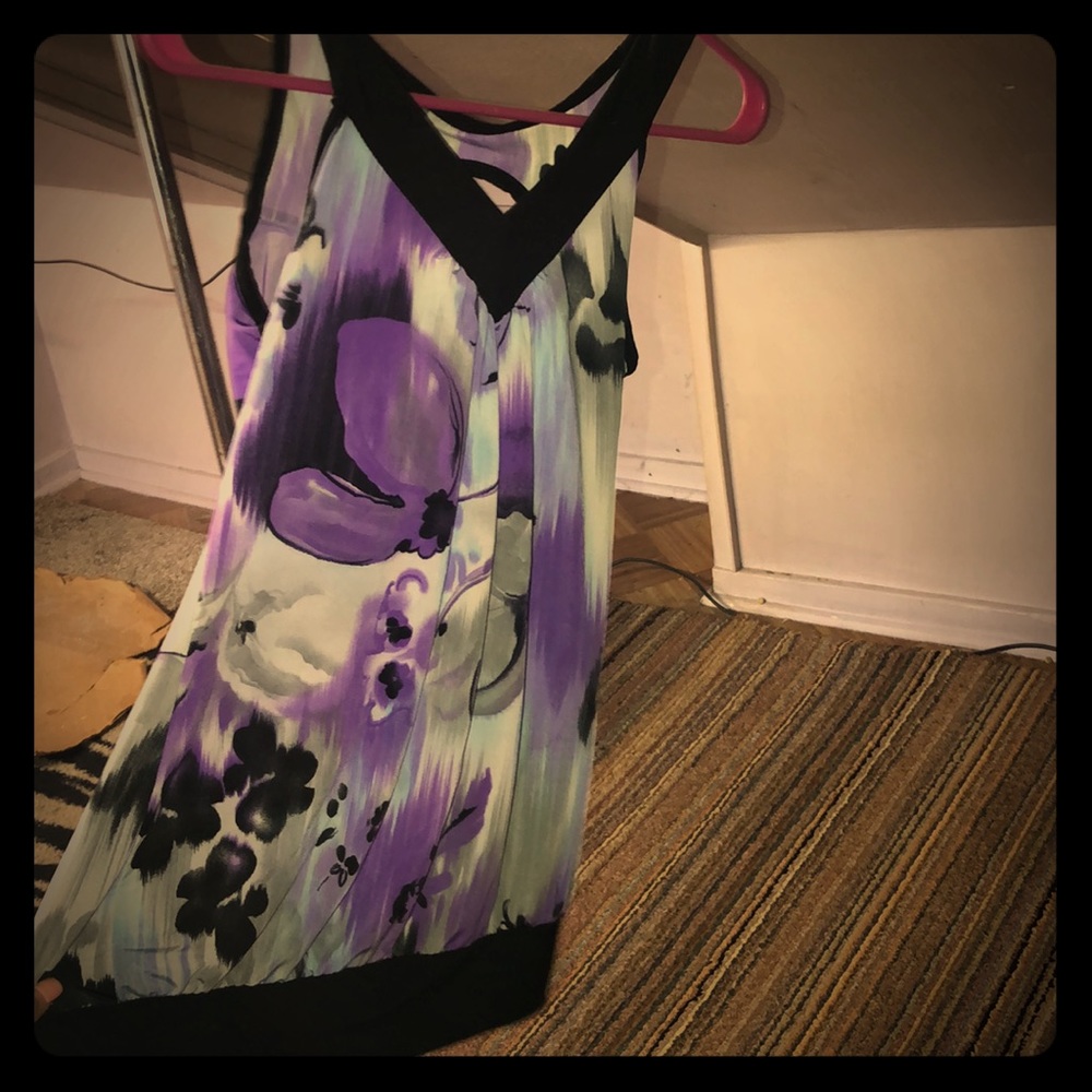 Flowery night out top